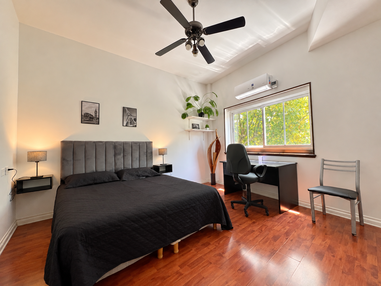 Av. Santa Fe apartment bedroom